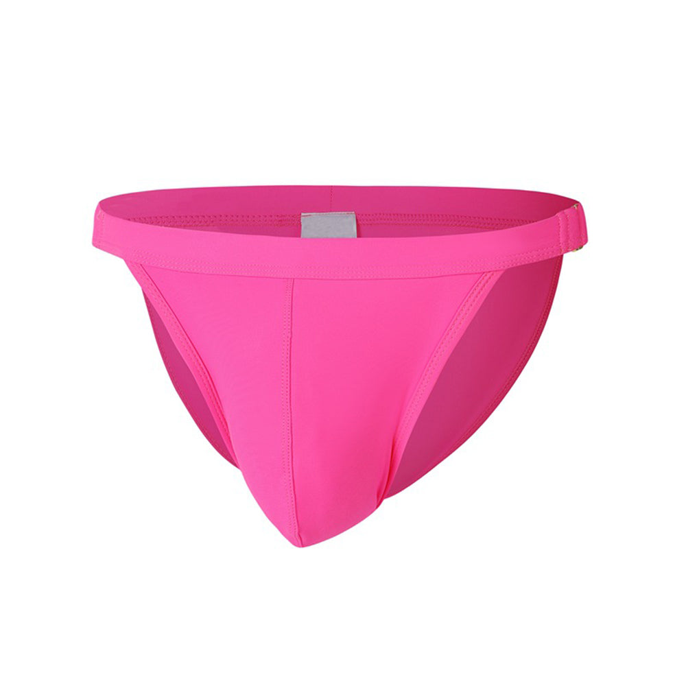 Solid Color Low Waist Brief Underwear
