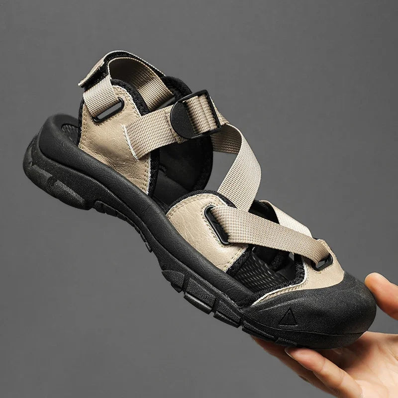 Air Mesh Buckle Straps Casual Sandals