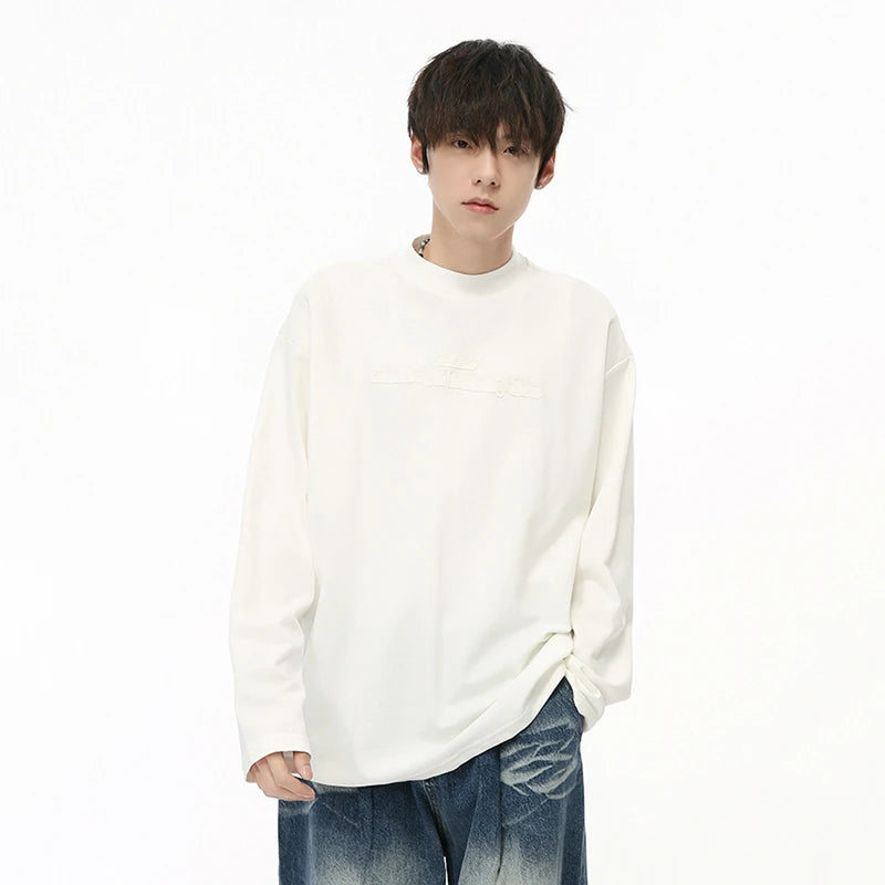 Solid Casual Round Collar Loose T-Shirt
