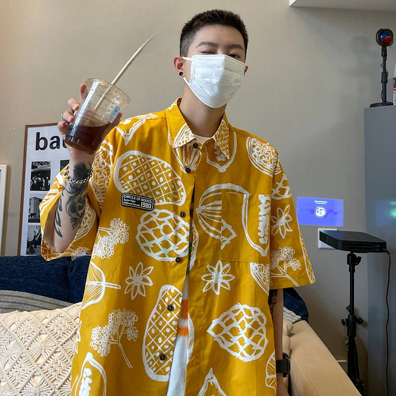 Printed Half Sleeve Cotton Shirt