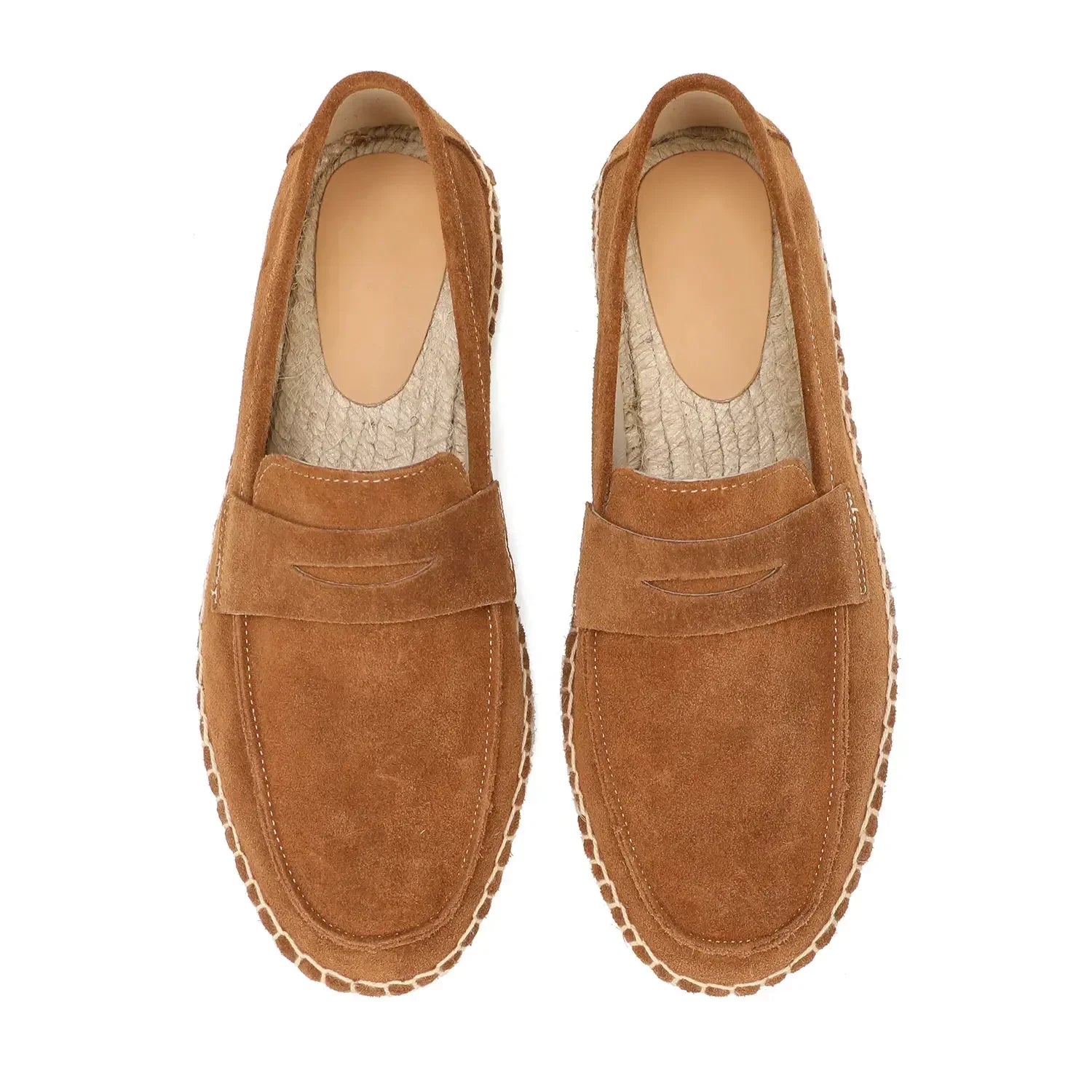 Slip-On Cow Suede Solid Loafers