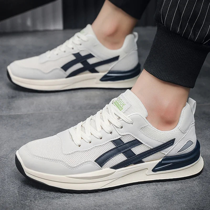 Patchwork Mixed Colors Air Mesh Sneakers