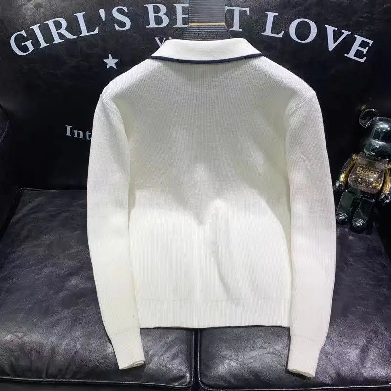 Breathable Solid High-Quality Polo Shirt