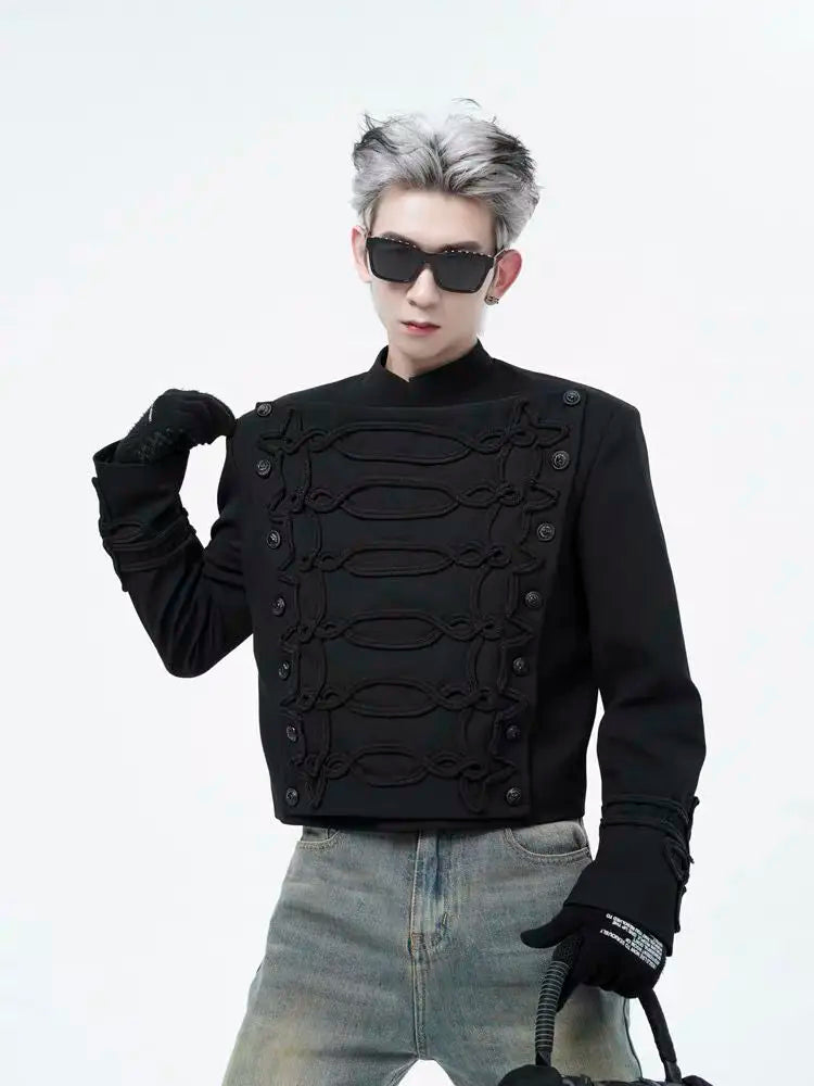 Sculpted Front Statement Jacket