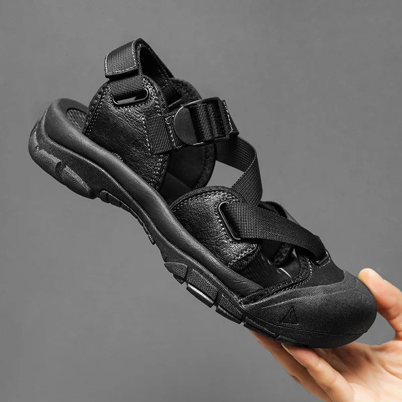 Air Mesh Buckle Straps Casual Sandals