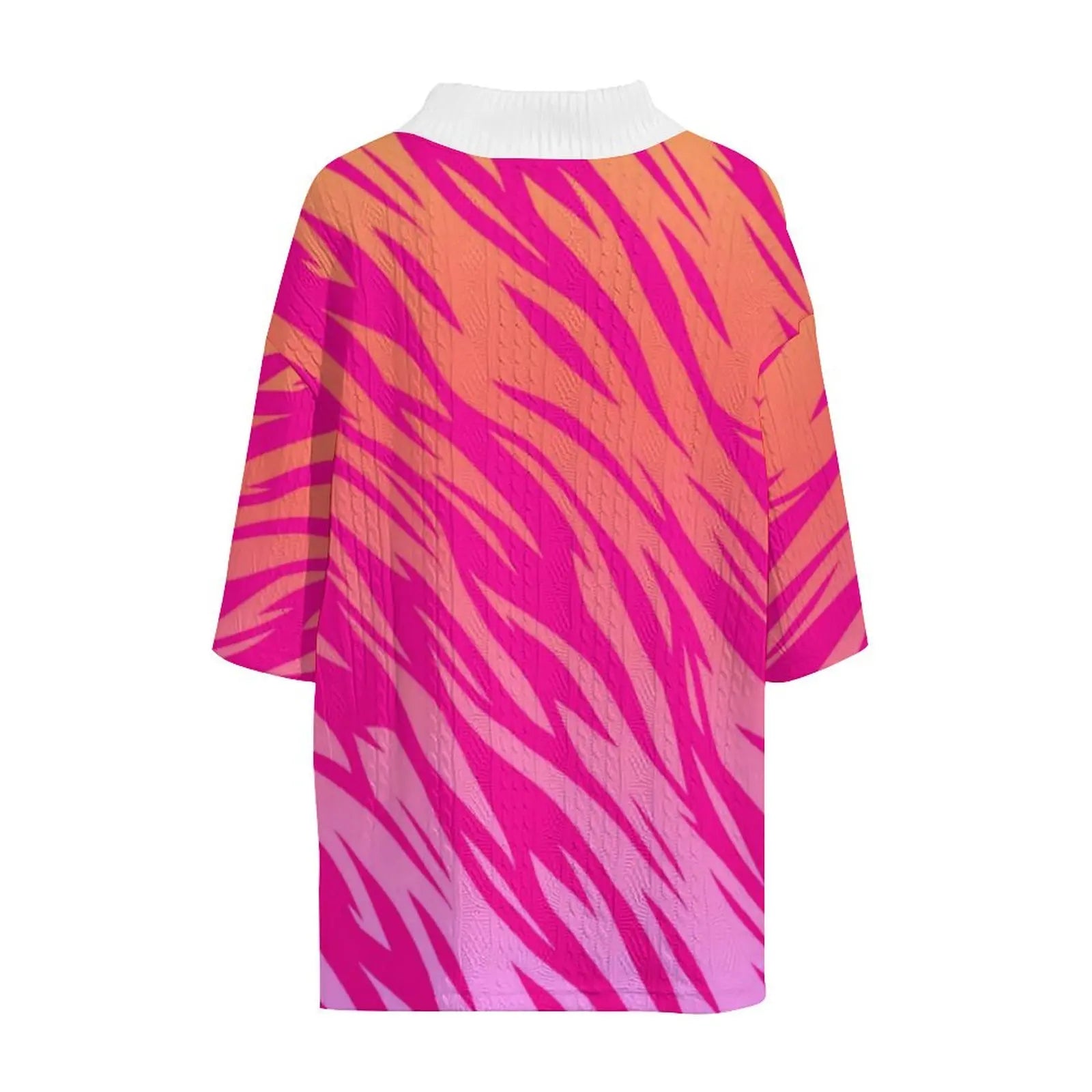 Pink Printed V-Neck Half-Sleeve Shorts Set