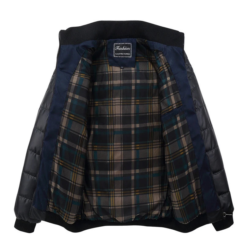 Patchwork Cotton Thick Padded Jackets