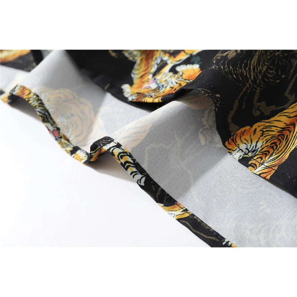 Dark Icon Tiger Print Shirt