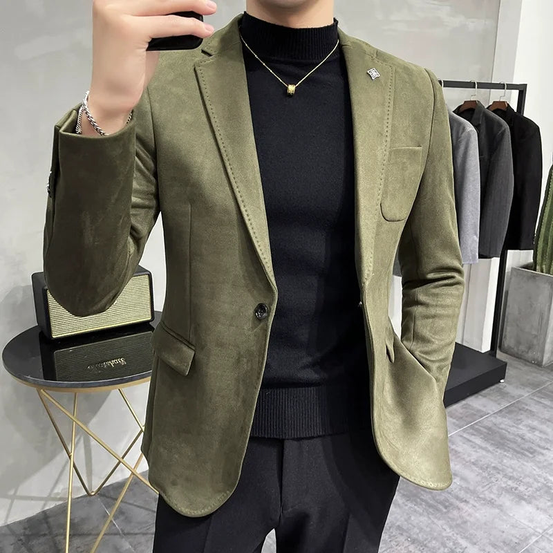 Stylish Modern Men's Office Blazer