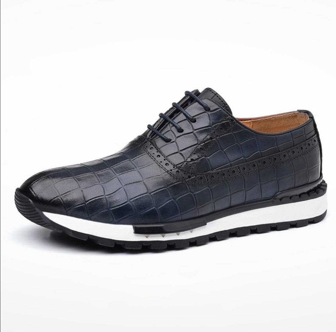 Genuine Leather Casual Daily Sneakers