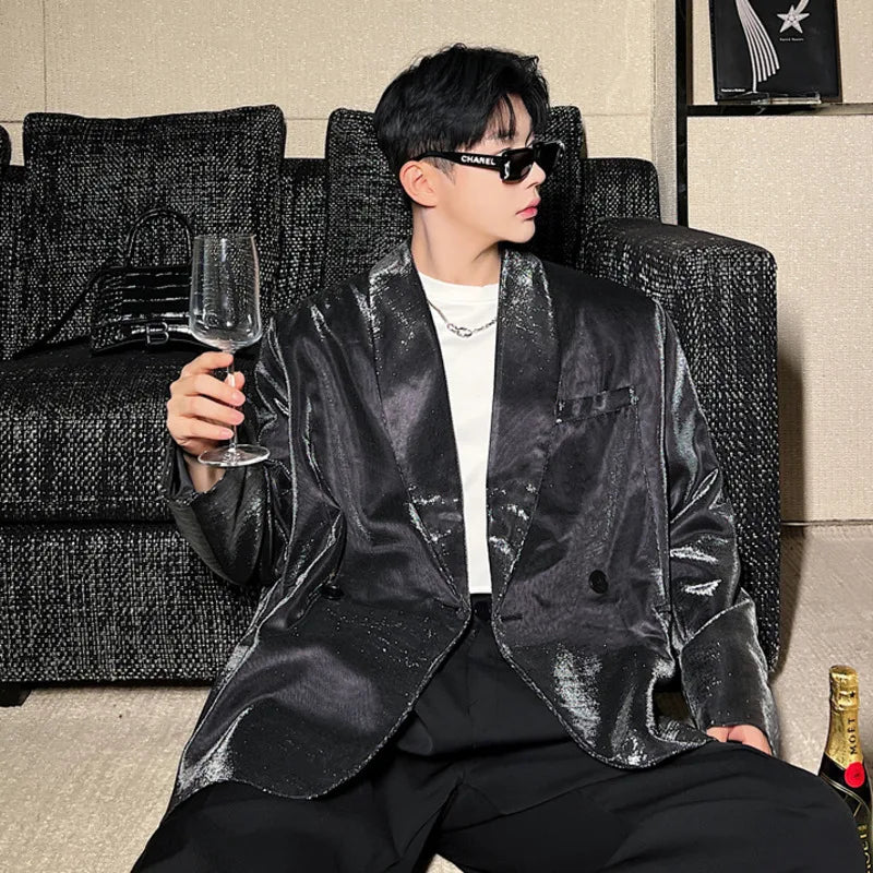 Metalic Multi Color Suit Blazer