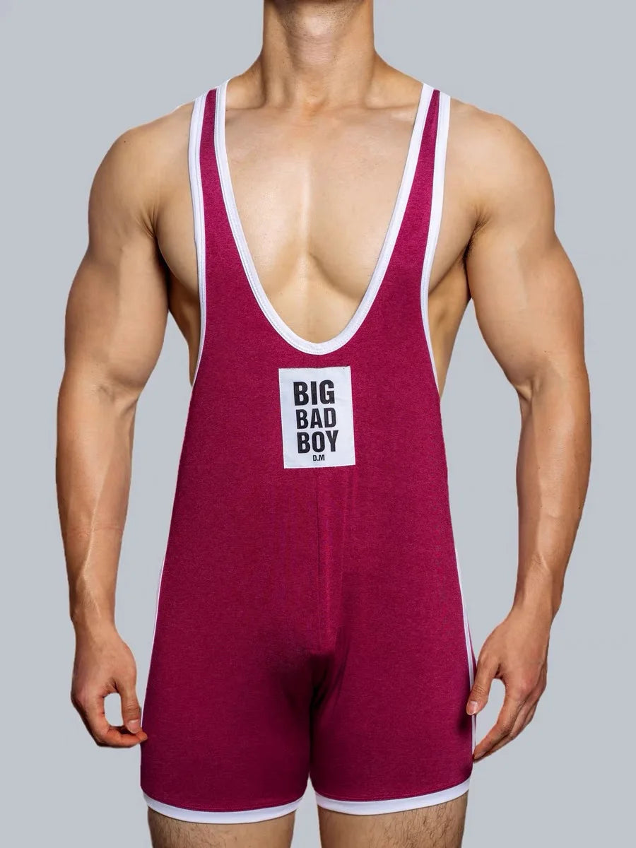 Letter Solid White Edge Line Romper