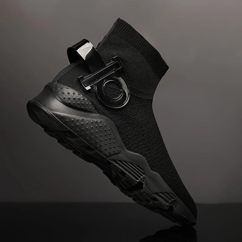 High-Tech Knit Walking Sneakers