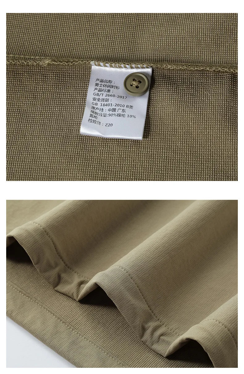 Patchwork Pullover Casual Polo Shirt