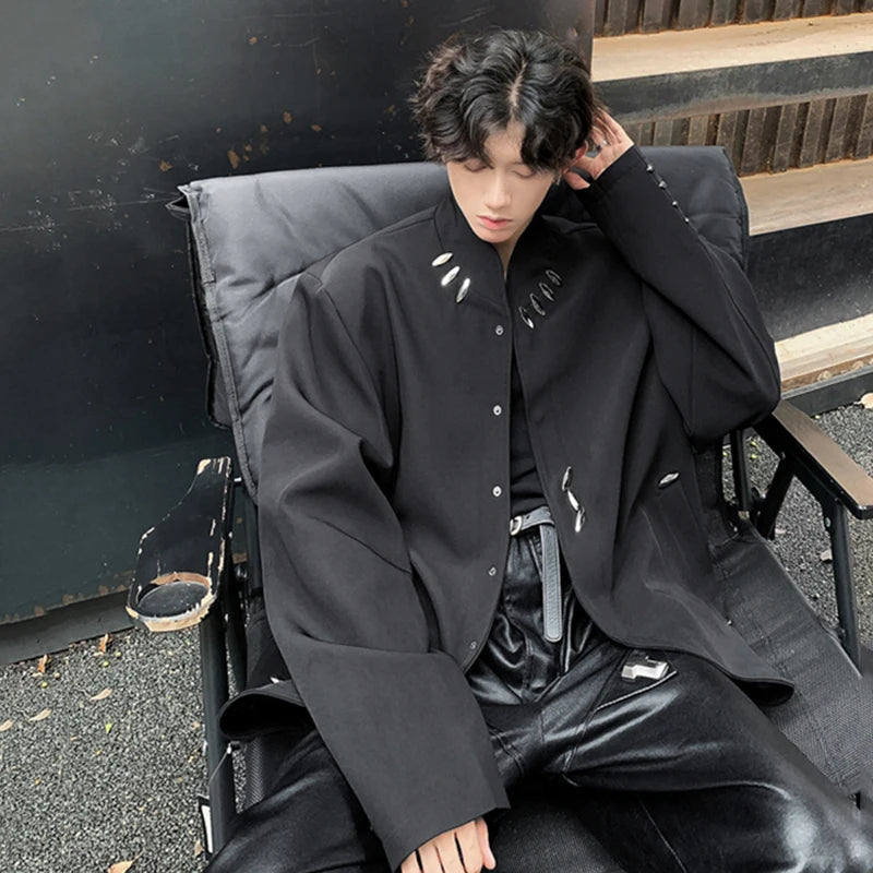 Chinese Style Metal Buckle Jacket