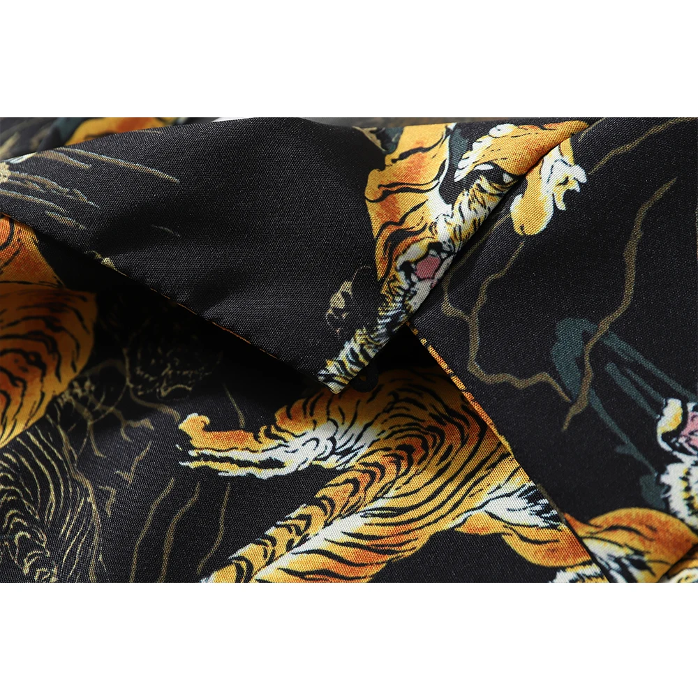 Dark Icon Tiger Print Shirt