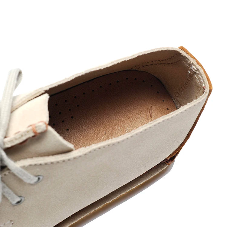 Casual Retro Style Leather Shoes