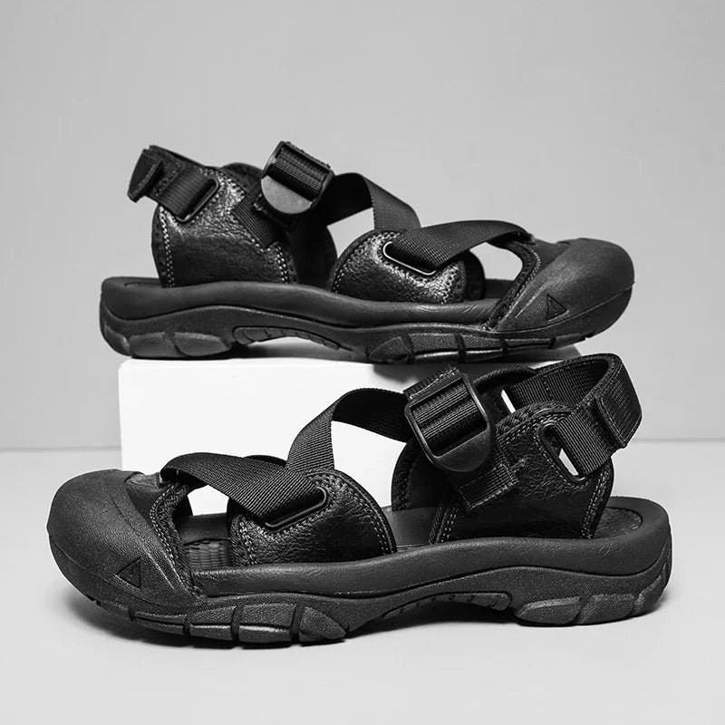 Air Mesh Buckle Straps Casual Sandals