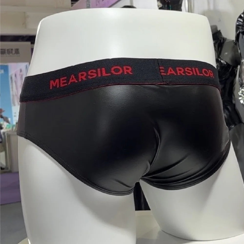 Zipper Open Crotch Men's Boxer