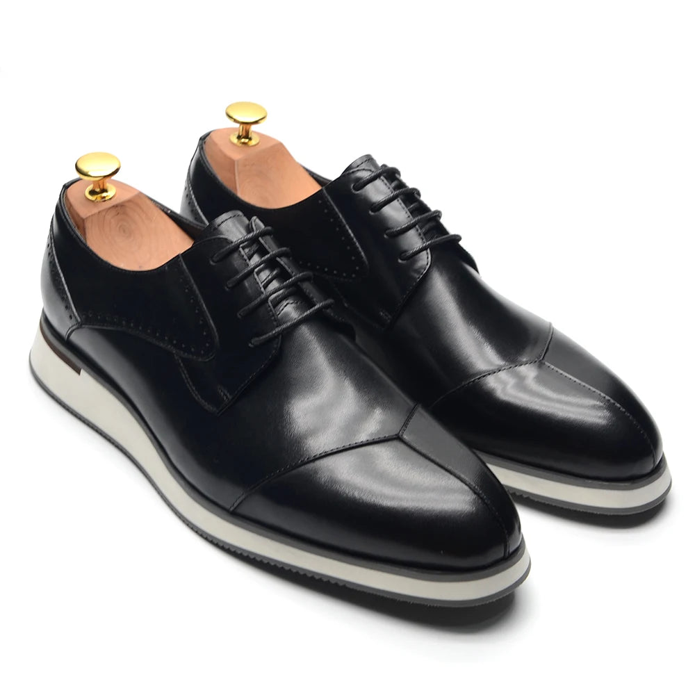 Classic Genuine Leather Derby Shoes