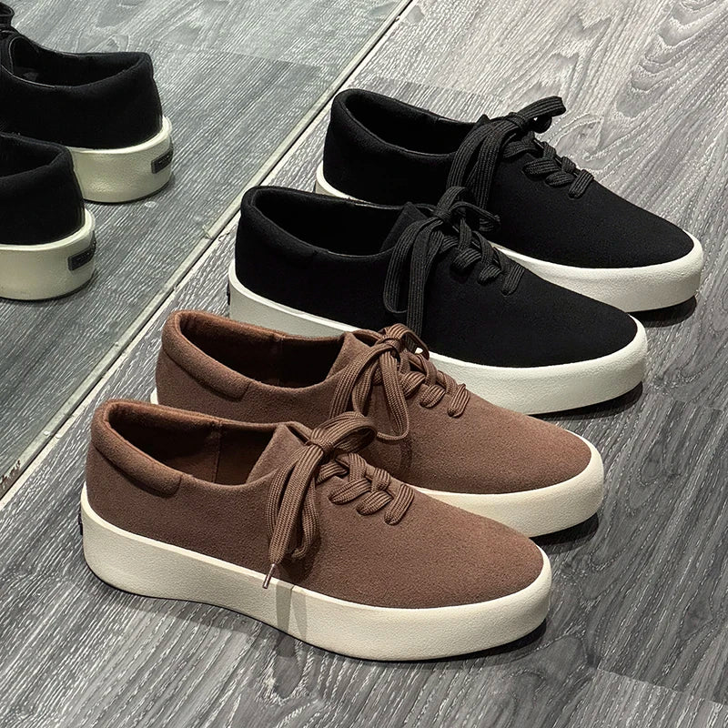 Trendy Design Casual Solid Sneakers