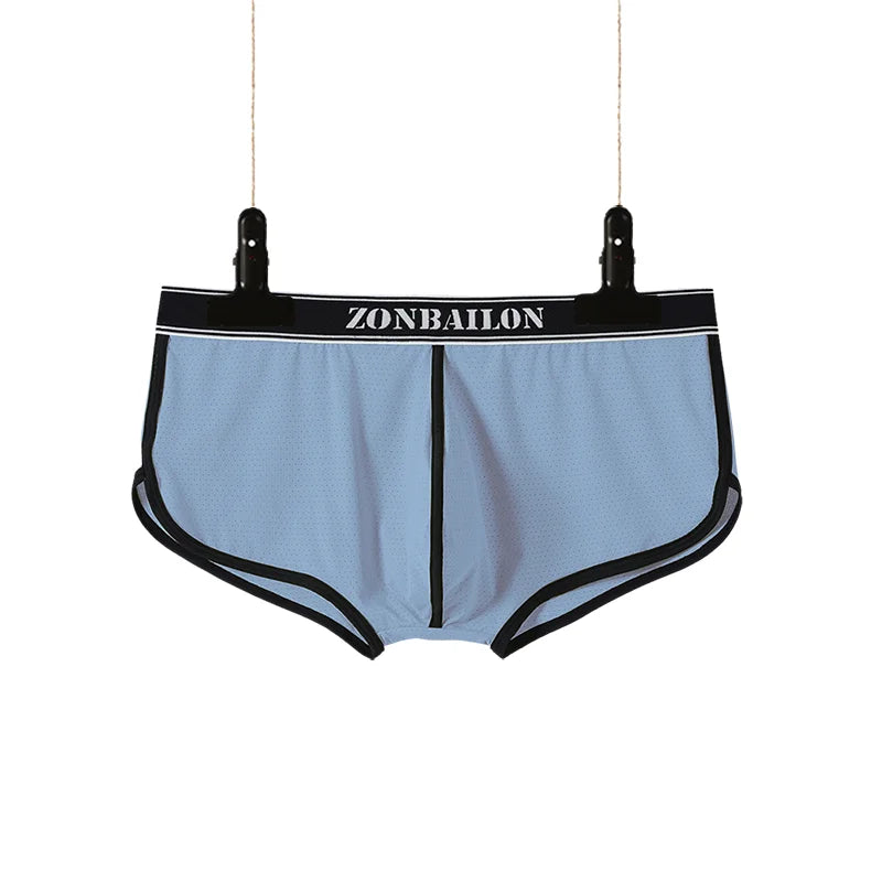 Nylon Slit Loose Breathable Boxer