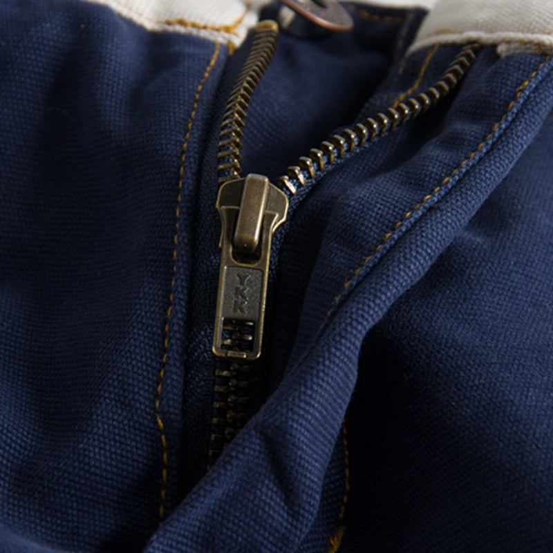 Patchwork Design Casual Cargo Shorts