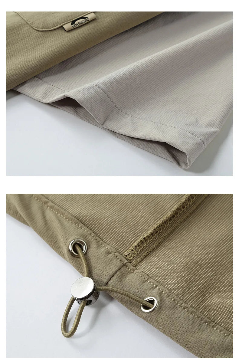 Patchwork Pullover Casual Polo Shirt