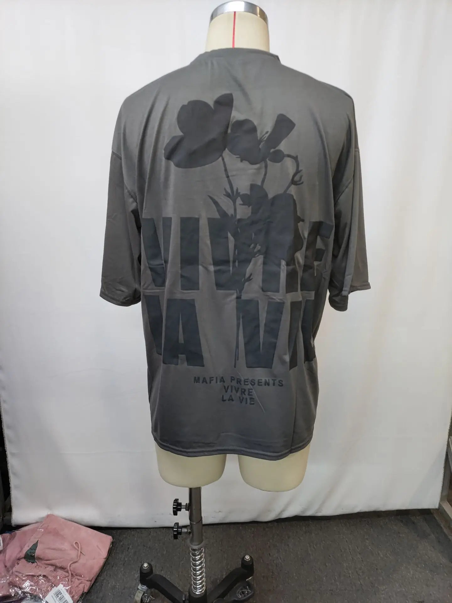 Streetwear Floral Print Oversized T-Shirt