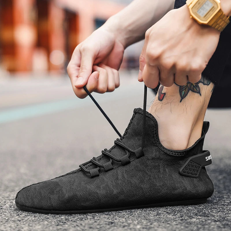 Lightweight Outdoor Casual Flat Sneakers