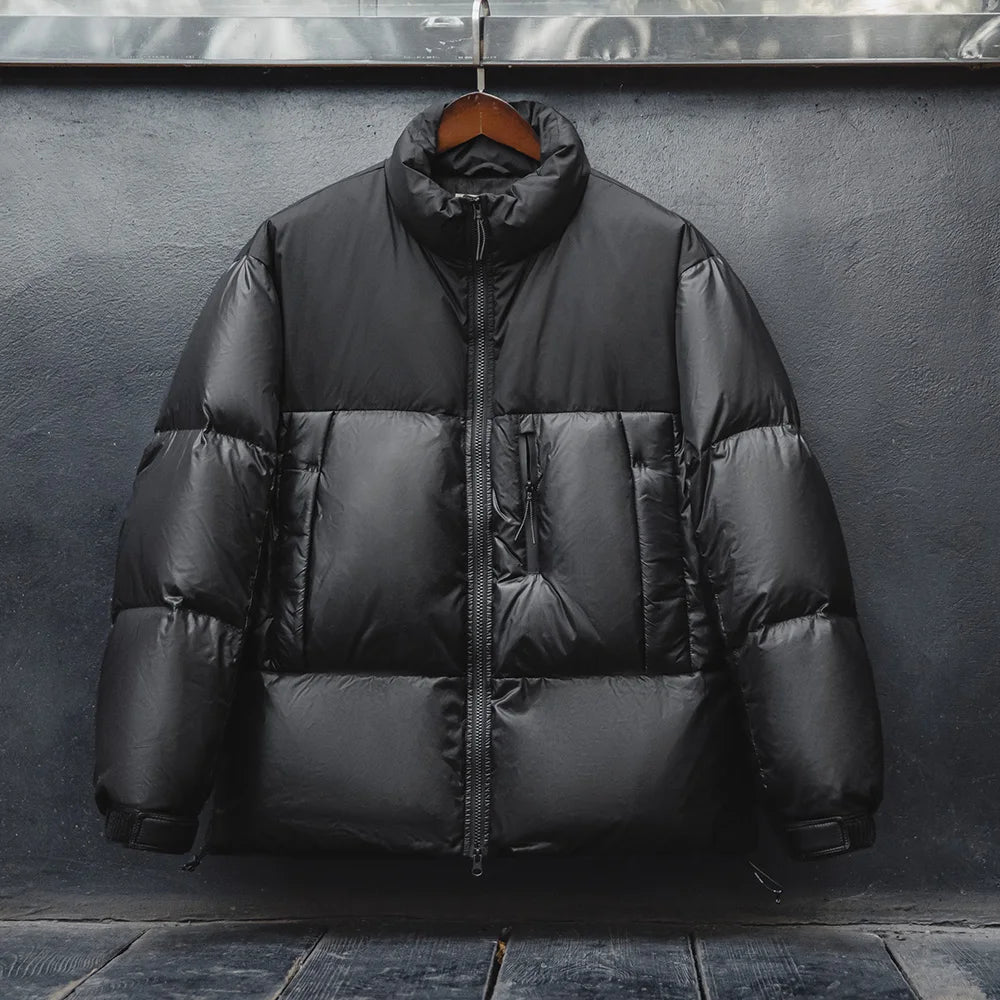 Black Thickened and Cold-Proof Winter Parka