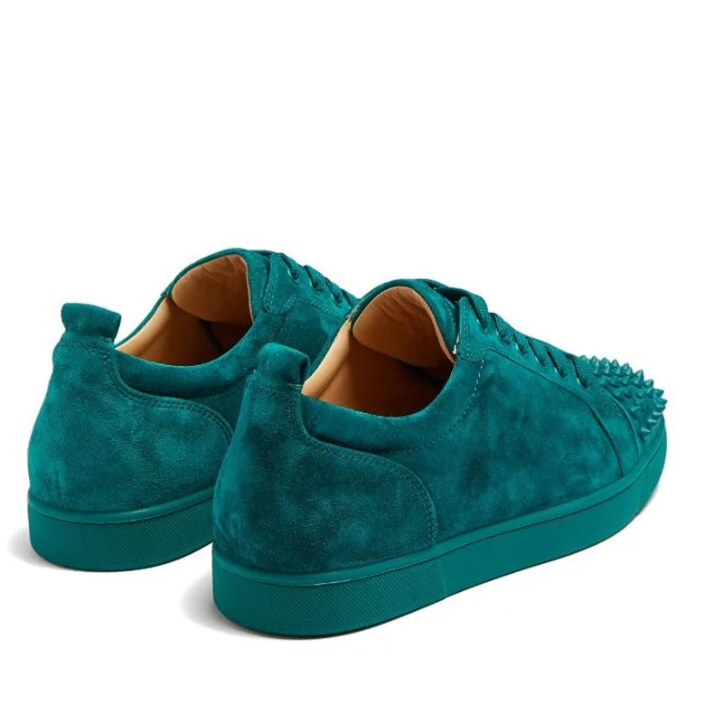 Low Top Suede with Rivets Sneakers