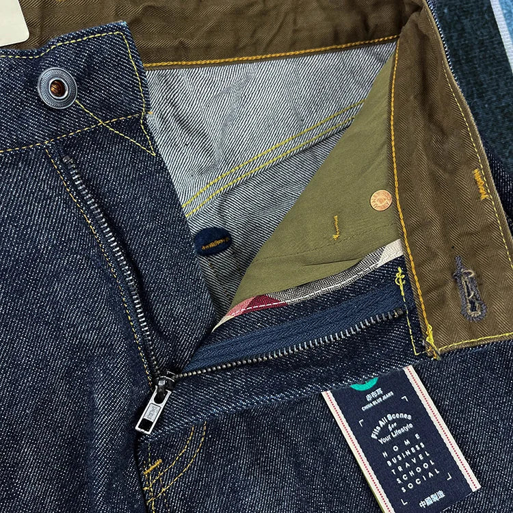 Raw Blue Vintage Straight Jeans