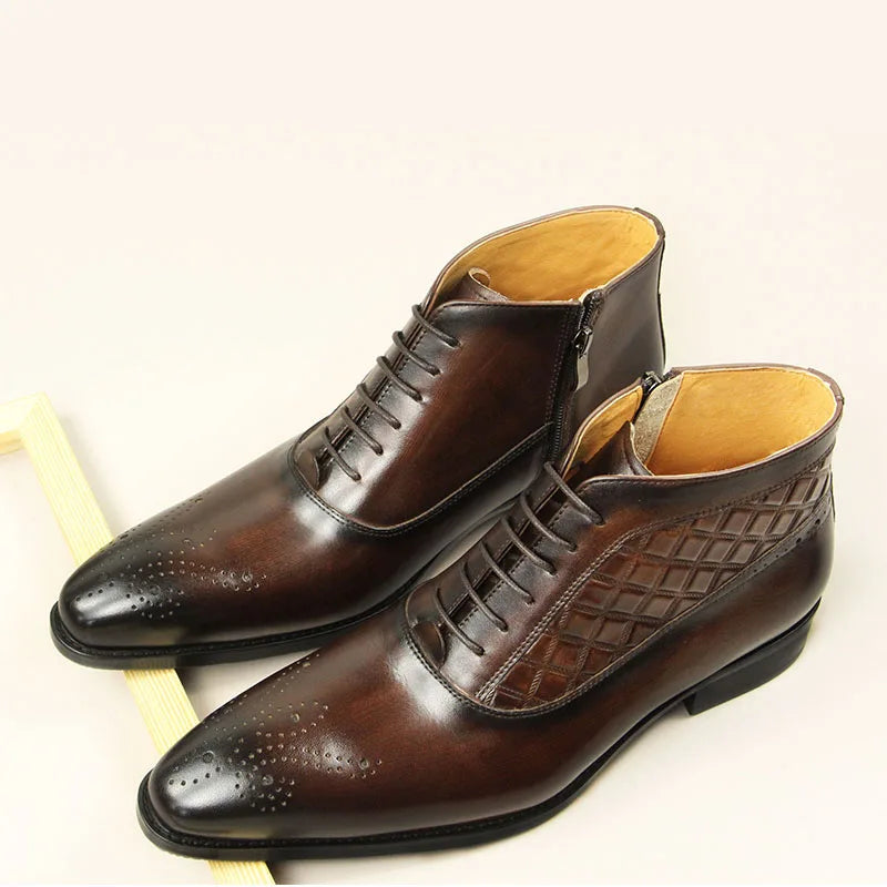 Modern Gentleman's Signature Dress Boots
