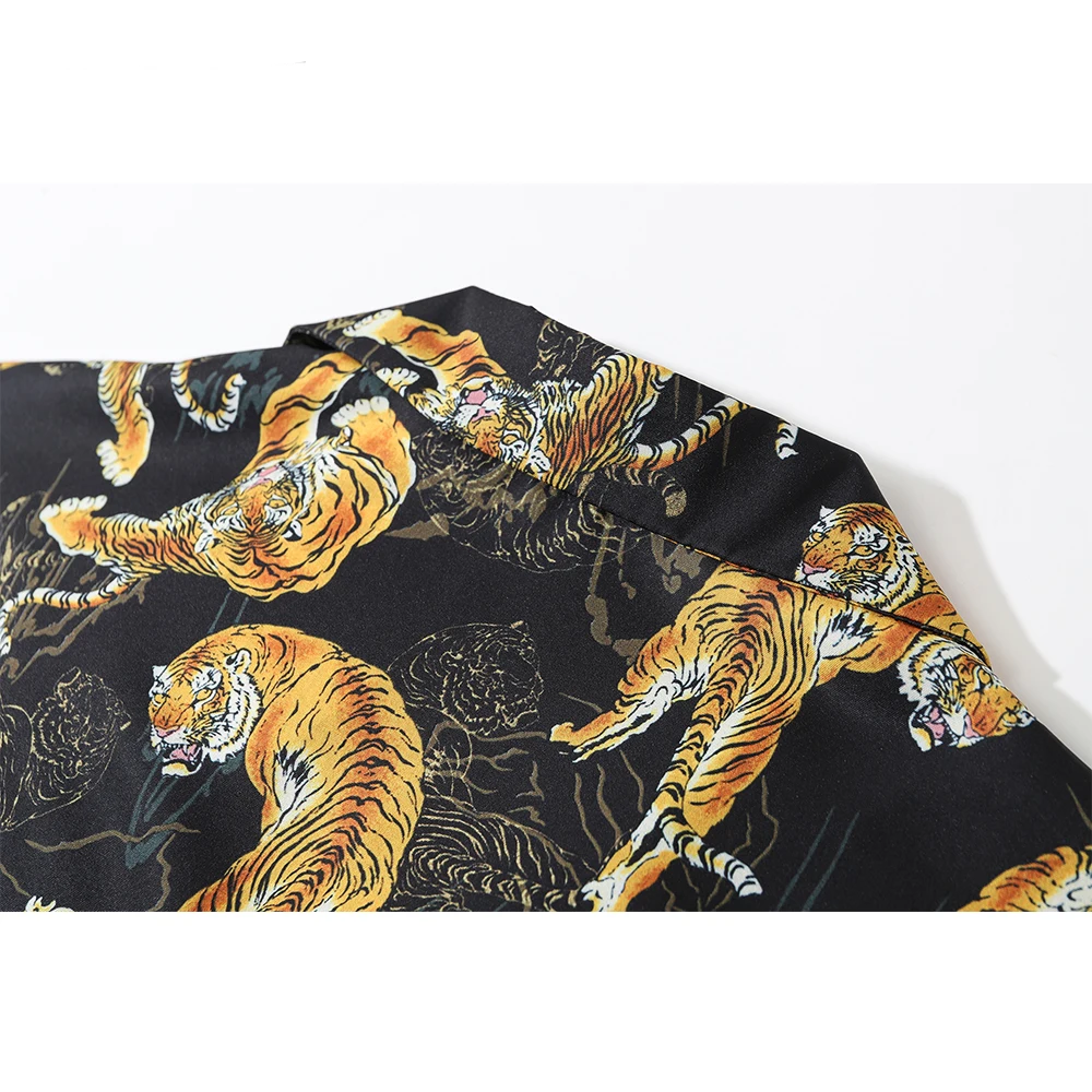 Dark Icon Tiger Print Shirt