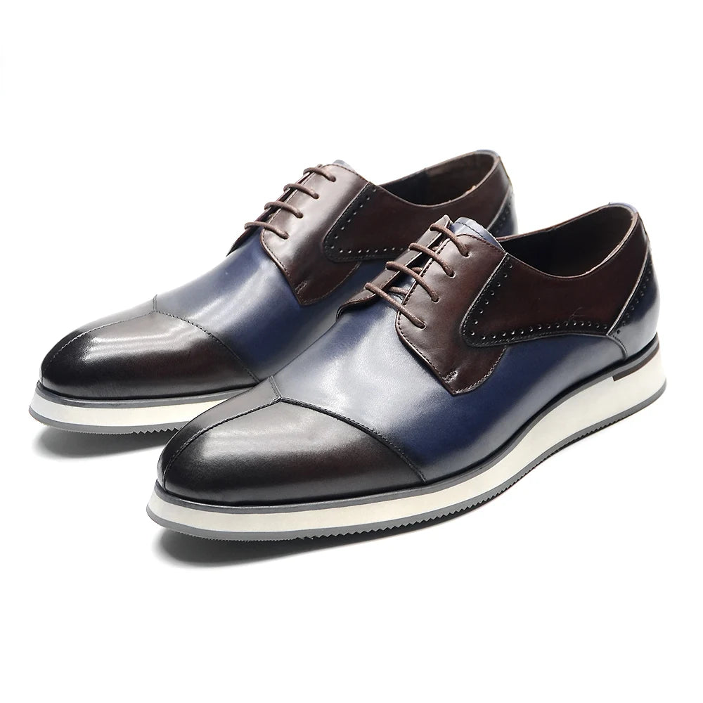 Classic Genuine Leather Derby Shoes