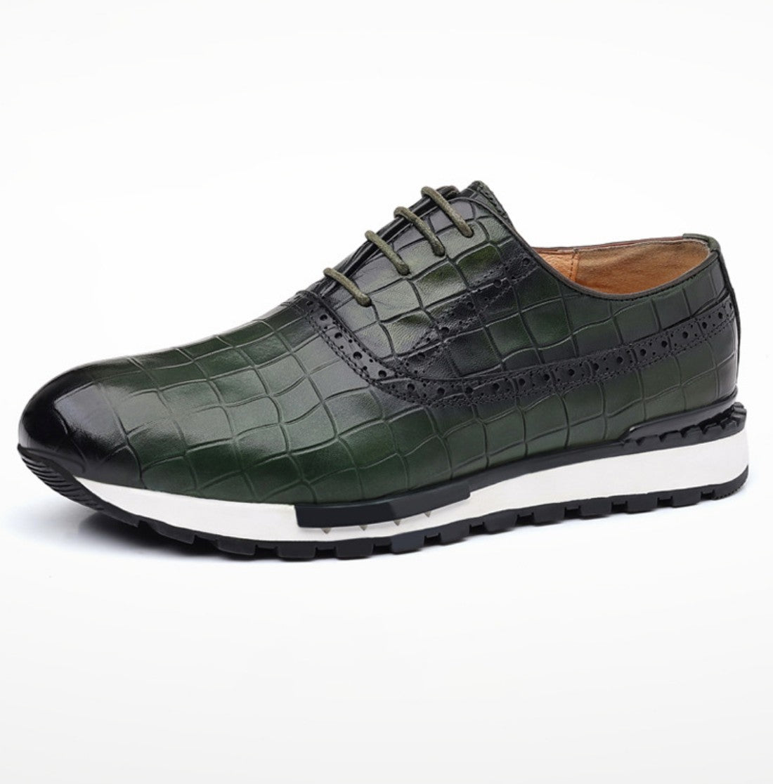 Genuine Leather Casual Daily Sneakers