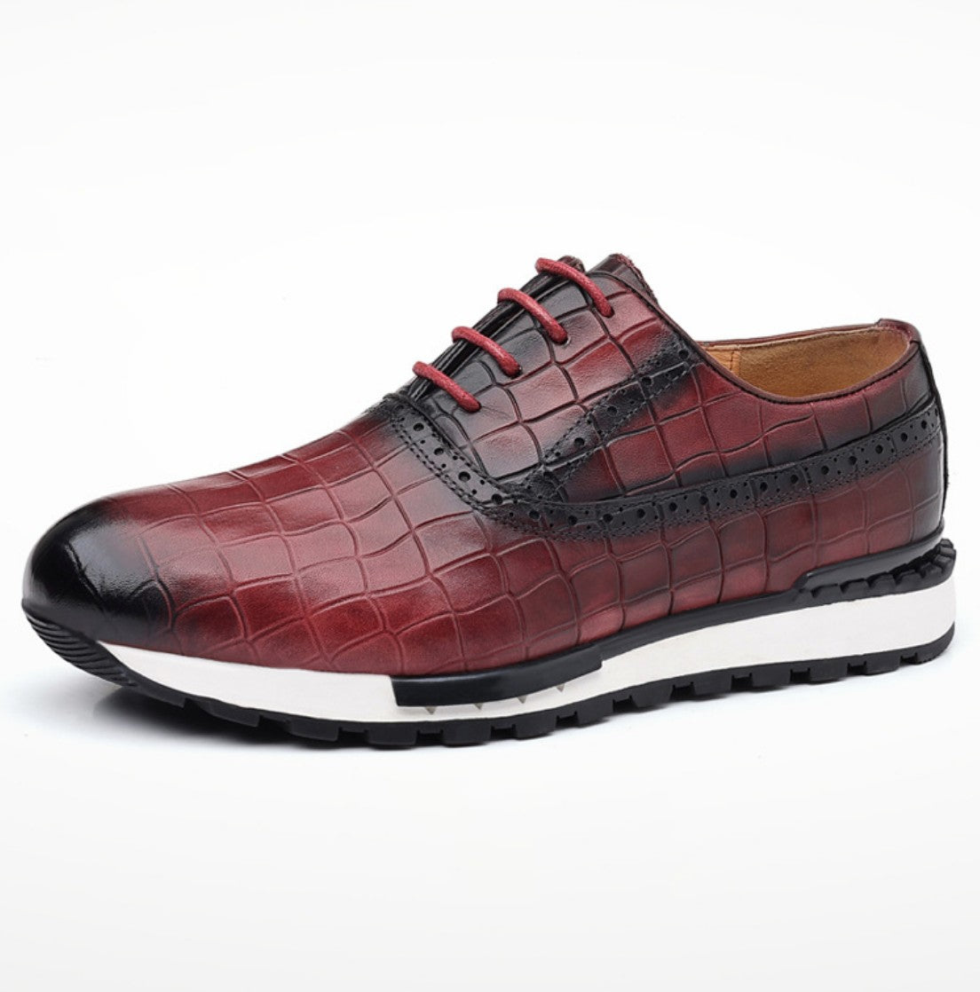 Genuine Leather Casual Daily Sneakers