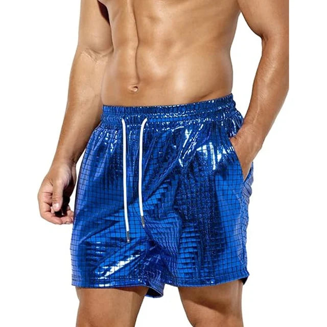 Shiny Sequin Summer Casual Shorts