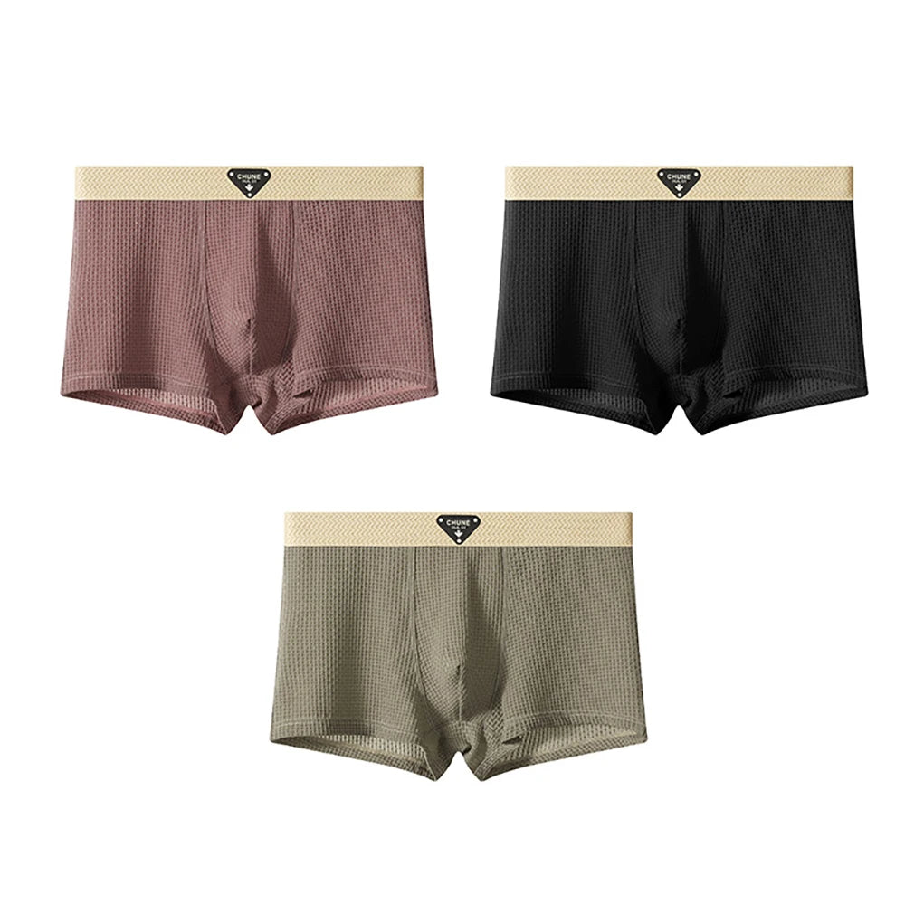 Soft Breathable Crotch Boxer Set