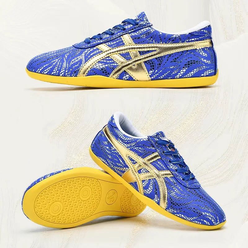 Retro Lace Pattern Sport Sneakers