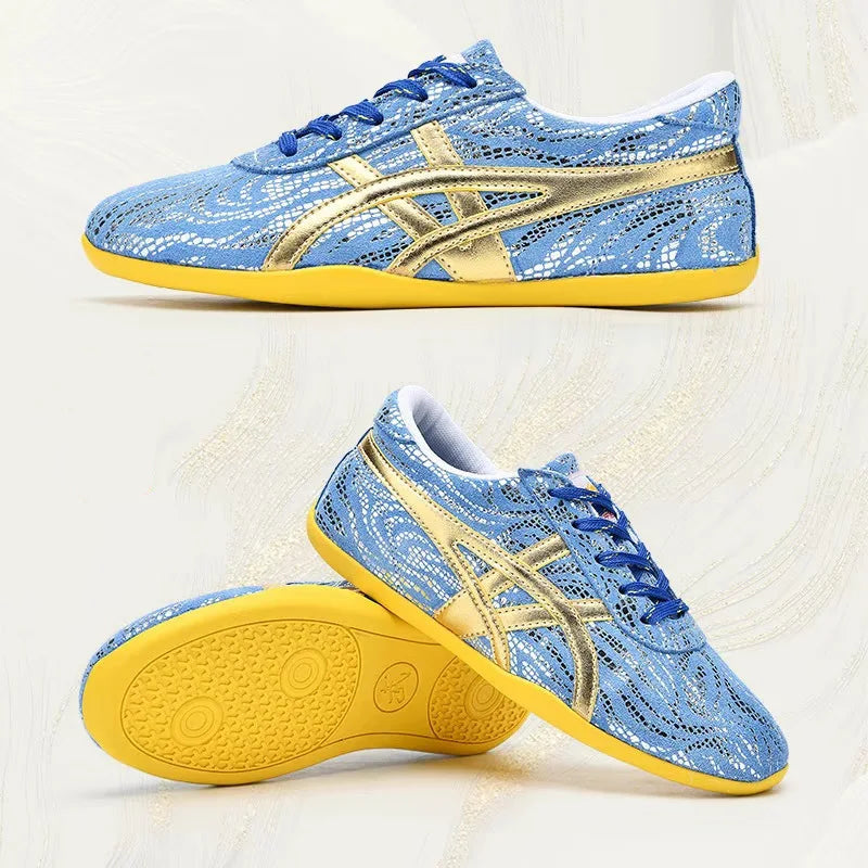 Retro Lace Pattern Sport Sneakers
