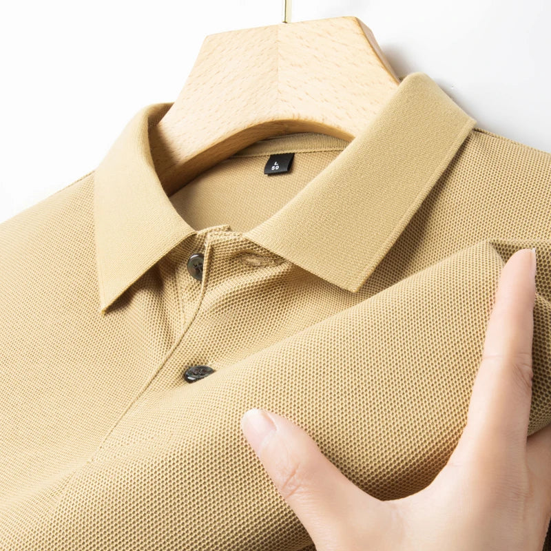 Casual Summer Cotton Breathable Polo Shirt