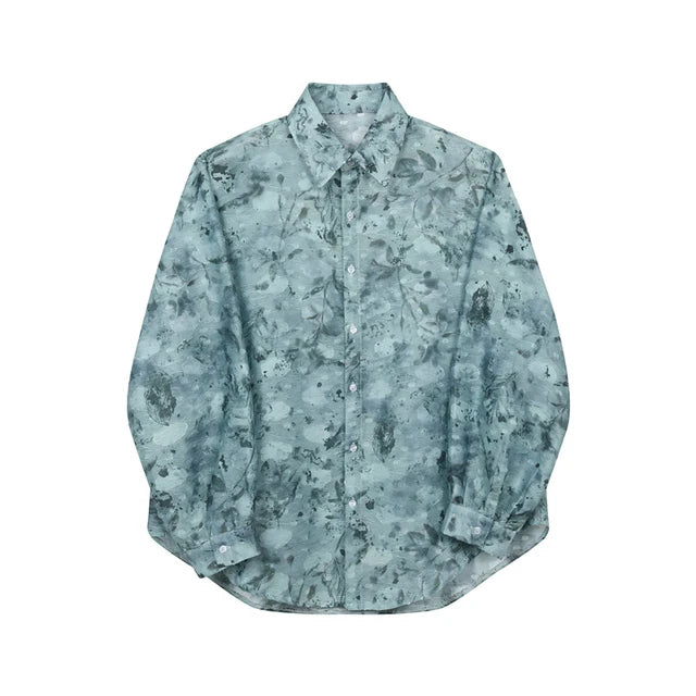 Printed Pattern Loose Casual Shirt