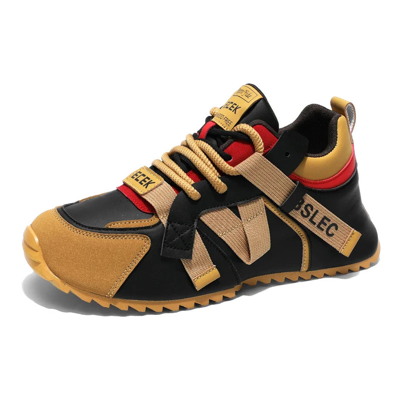 Street Style Mixed Colors Canvas Sneakers