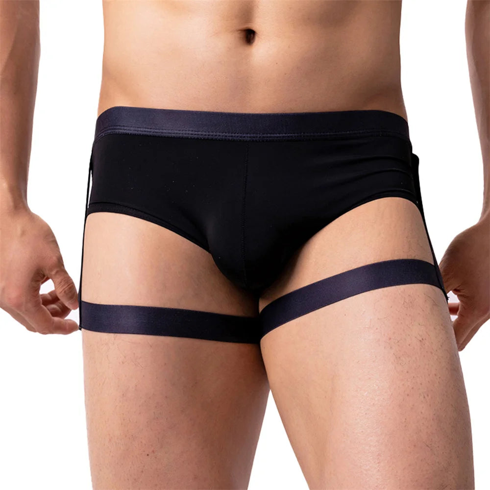 Bandage Leg U Convex Pouch Boxer