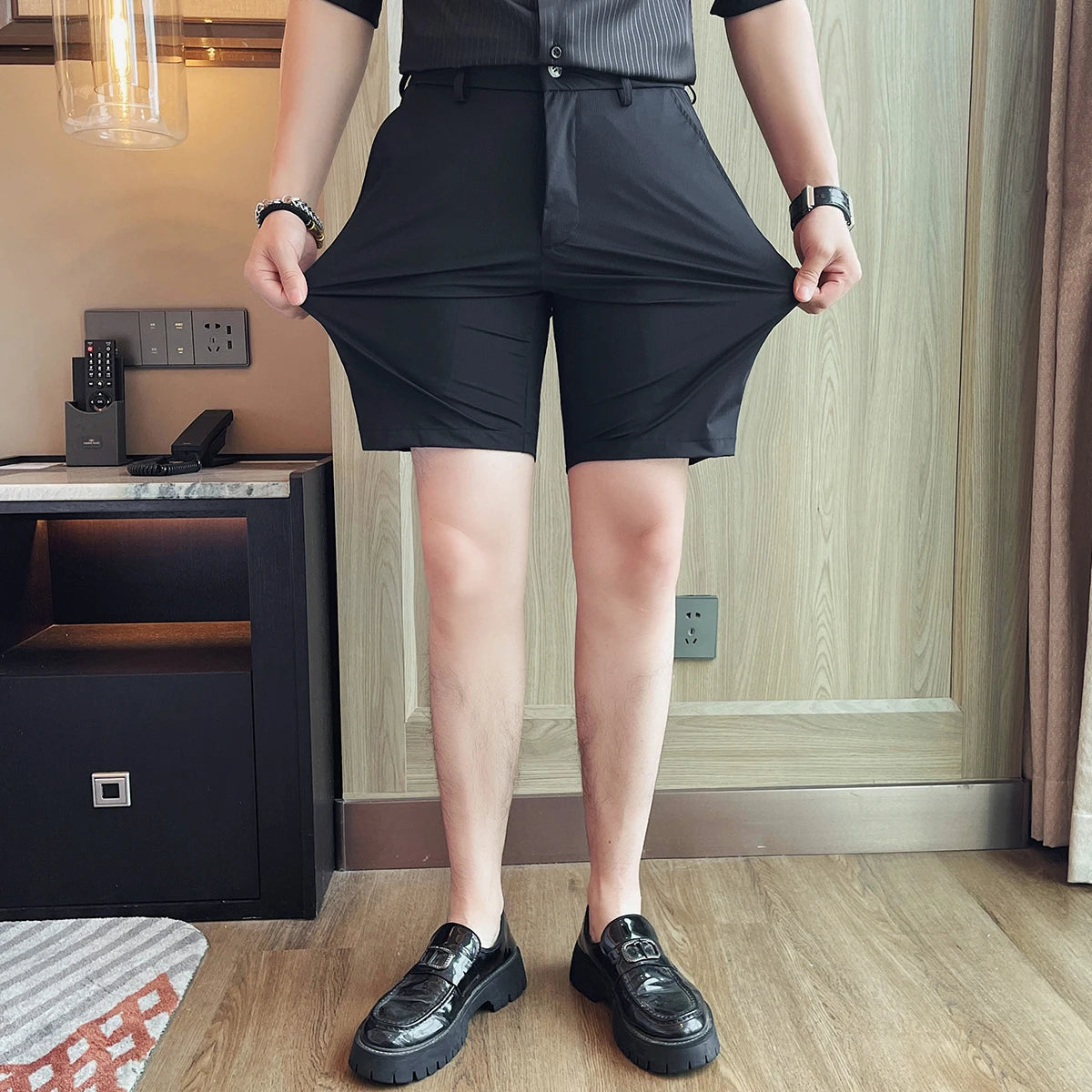 Simple Casual Breathable Chino Shorts