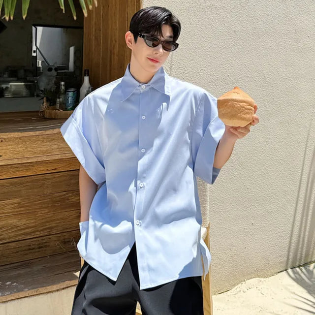 Niche Design Loose Lapel Shirt