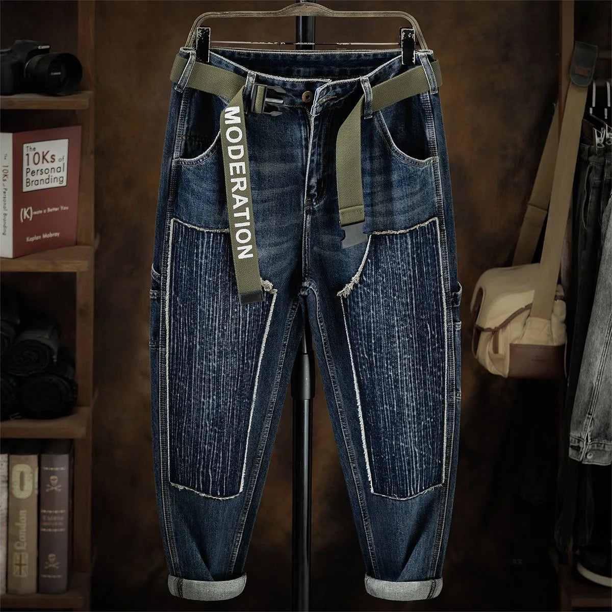 Urban Grind Patch Jeans