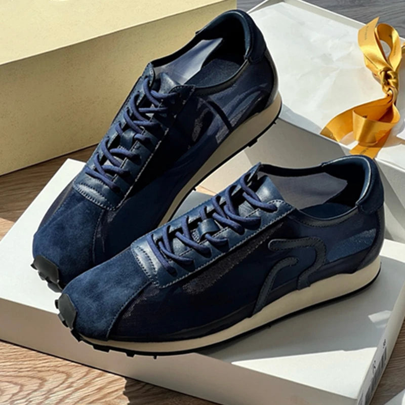 Fashion Retro Suede Men's Sneakers